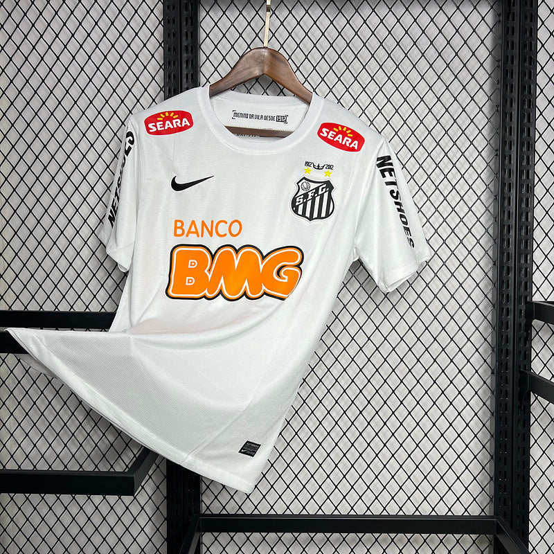 Camisola do Santos Retro l - 2011/2012 - Branco