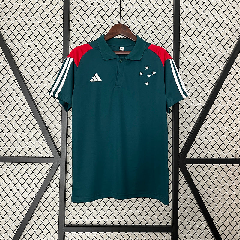 Camisola Cruzeiro Polo 24/25 Adidas - Azul