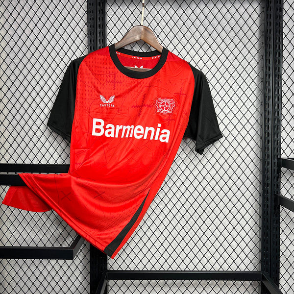 Jersey Bayer Leverkusen 24/25 - Vermelha Home
