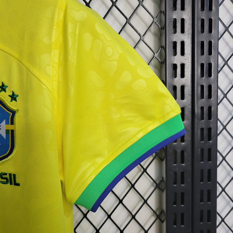 Camisola Seleção Brasil Feminino l 22/23 - Amarelo