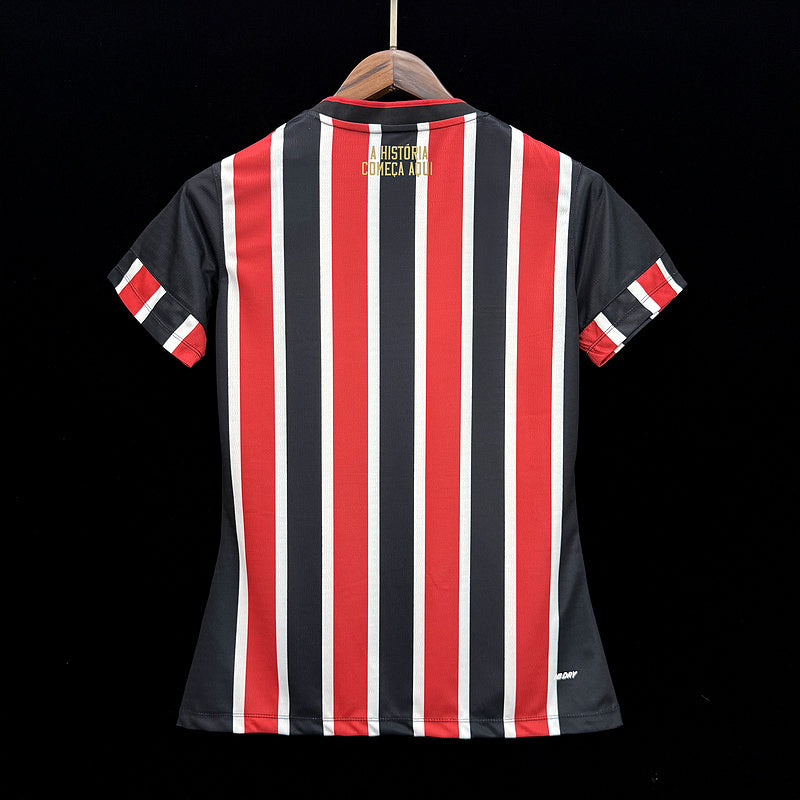 Camisola Feminina do São Paulo Away II 24/25 - Listrada