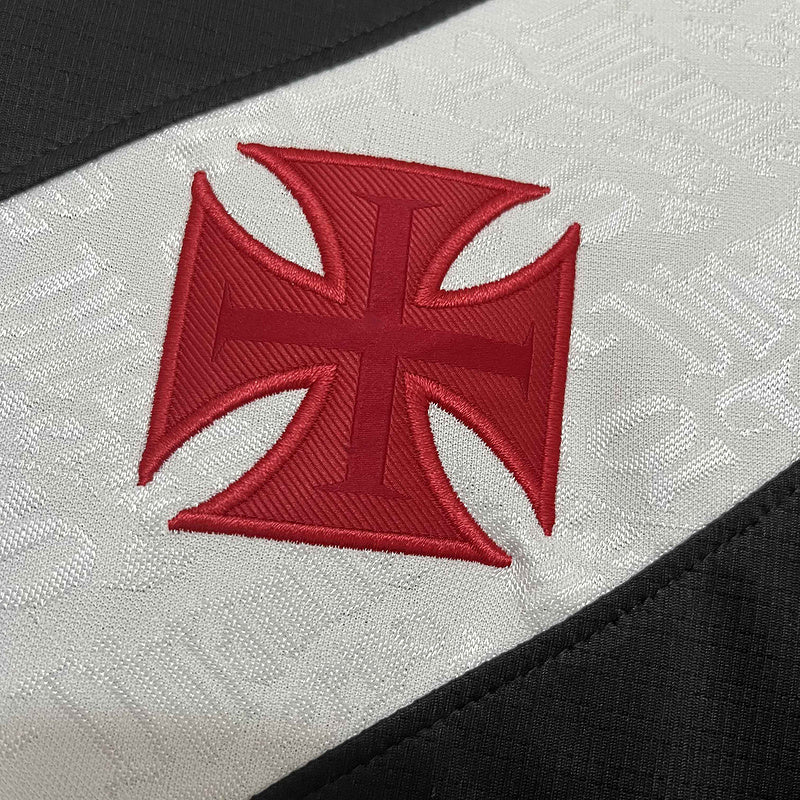 Jersey Feminina do Vasco da Gama 24/25 Home - Preto