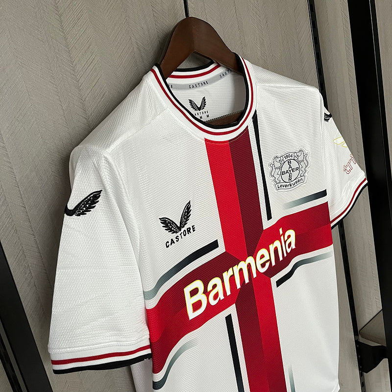 Jersey Bayer Leverkusen 24/25 - Branco away