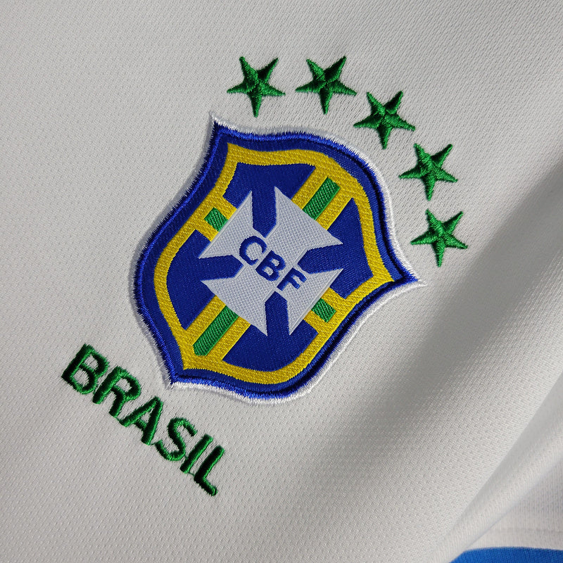 Camisa Brasil Feminino 19/20 Branco