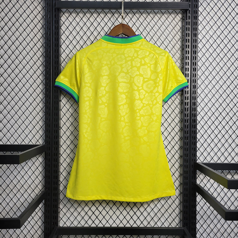 Camisola Seleção Brasil Feminino l 22/23 - Amarelo