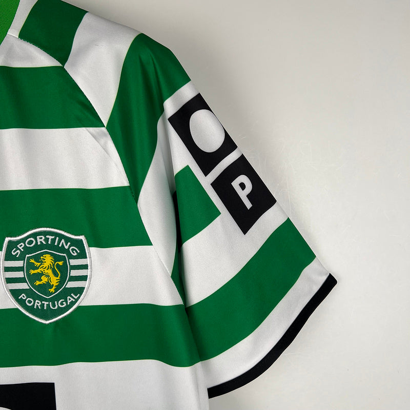 Camisola Sporting Retrô 2003/04 Verde