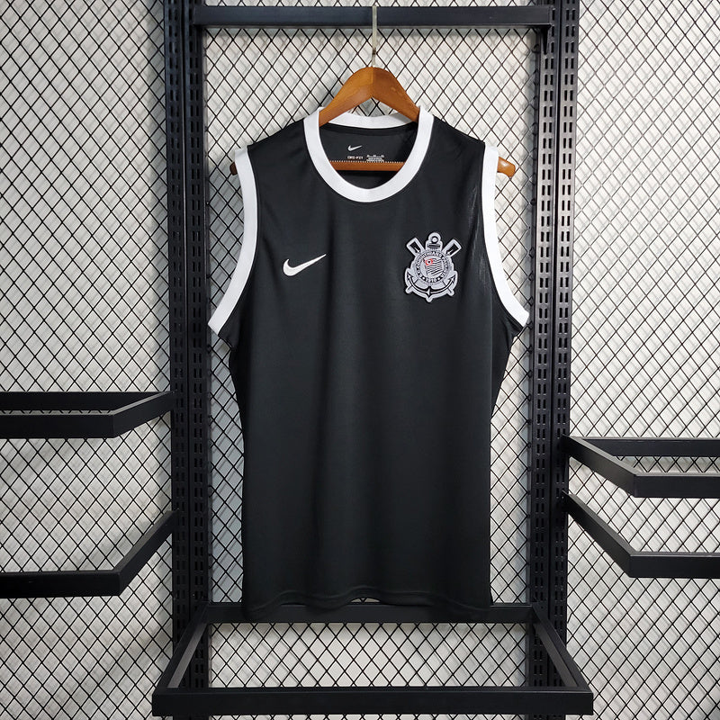 Camisa Corinthians 23/24 Regata - Preto