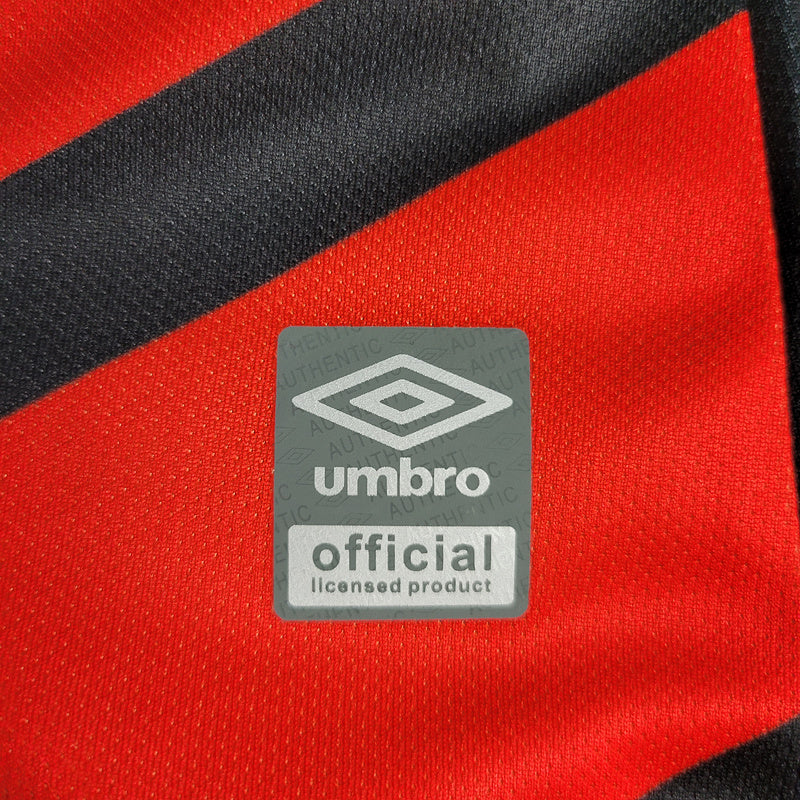 Camisola Feminina Athletico Paranaense Away 23/24 - Preto