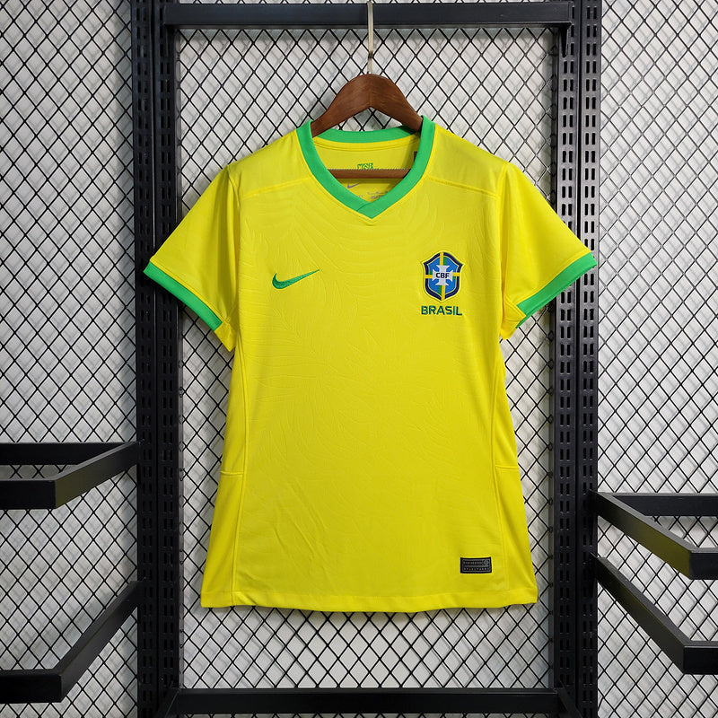 Camisa Seleção Brasil Feminino l 22/23 - Amarelo