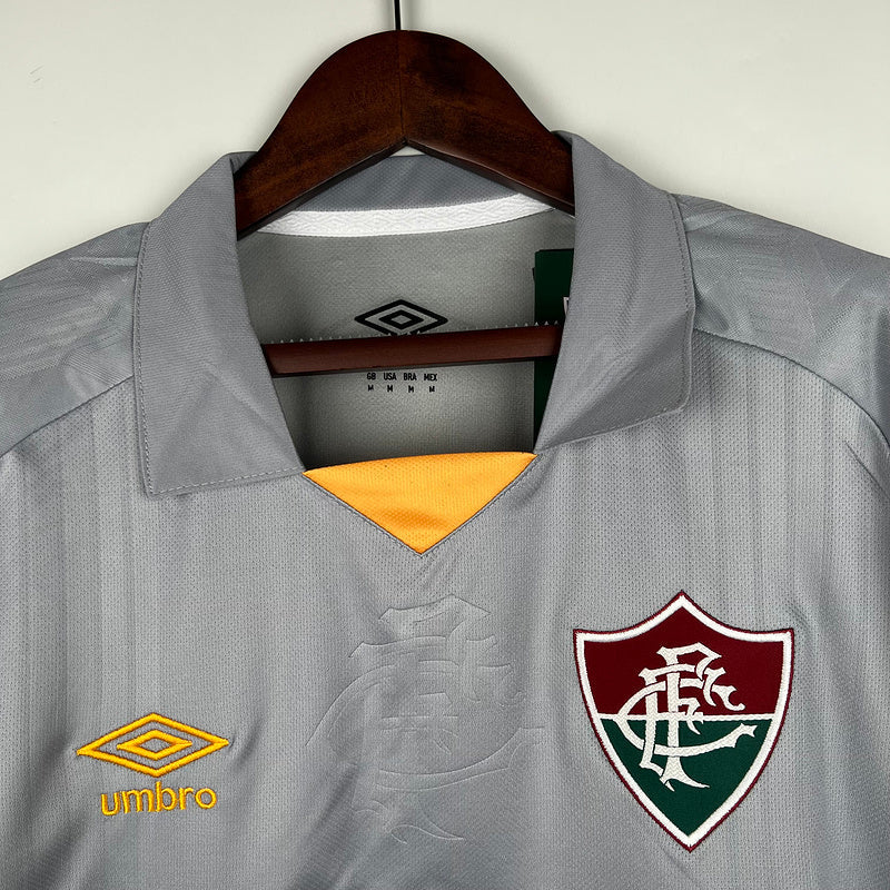 Camisola Fluminense Goleiro 23/24 - Cinza