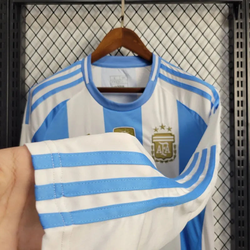 Camisola Argentina Manga Longa 24/25 Home