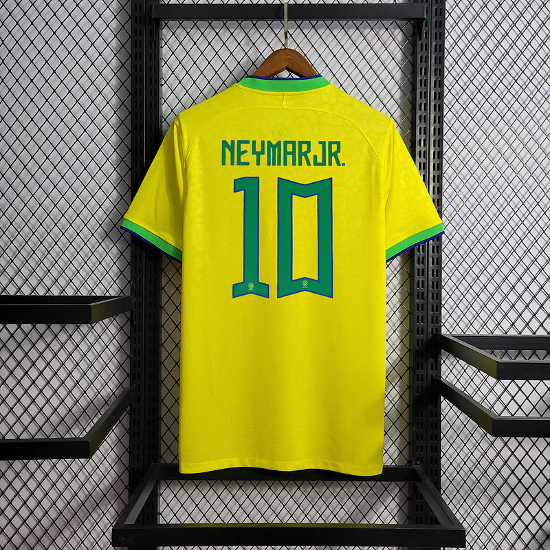 Camisola Brasil Copa do Mundo l 22/23 Amarela