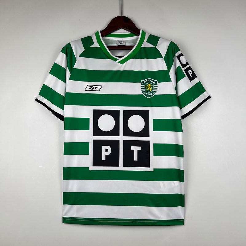 Camisola Sporting Retrô 2003/04 Verde