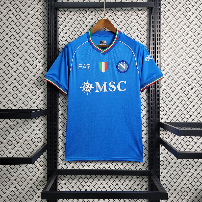 Camisola Napoli Home I 23/24 Kappa - Azul