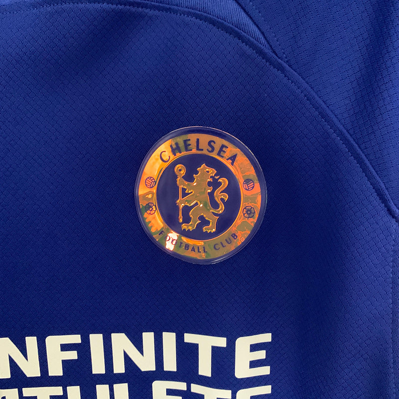 Camiseta Chelsea Manga Longa 23/24 Home I