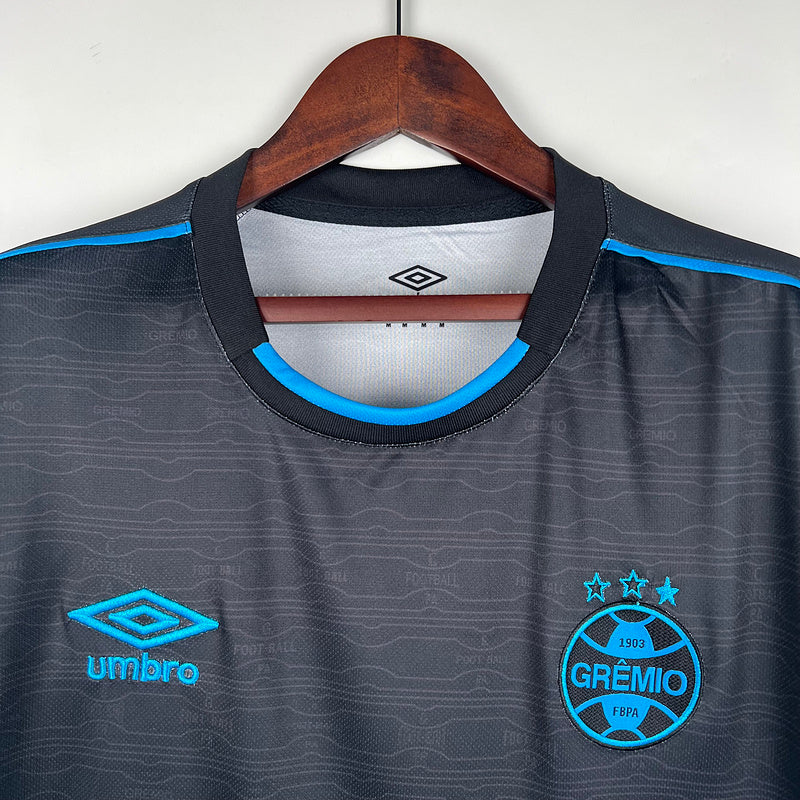 Camisola Grêmio III 23/24  Umbro - Preto