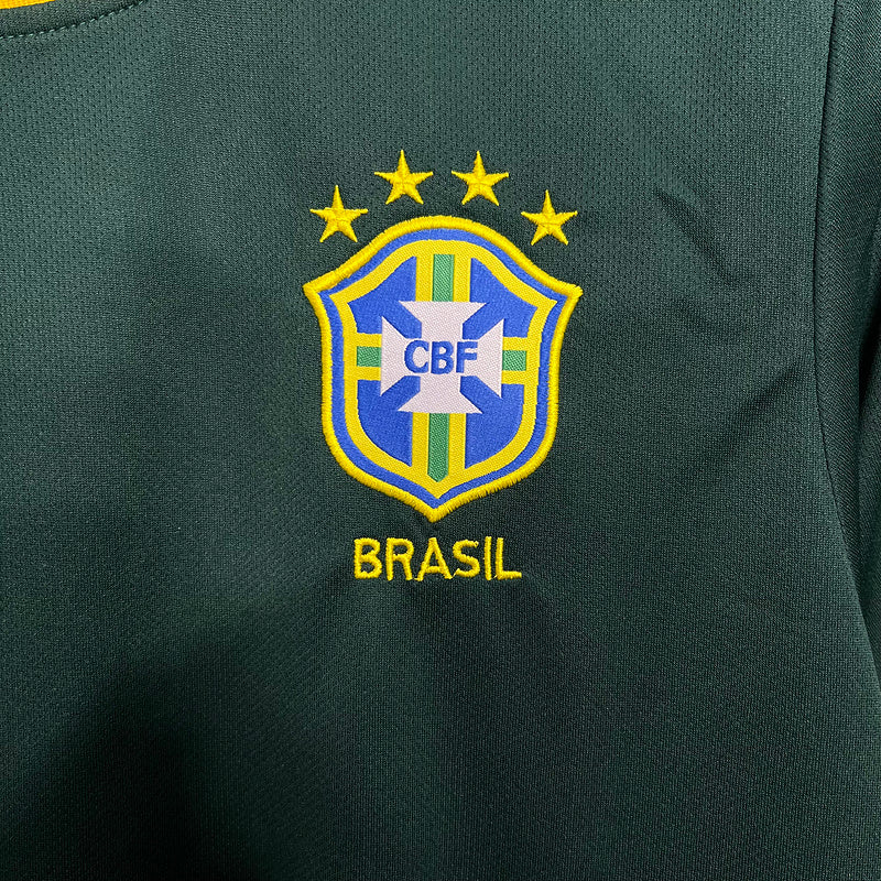 Jersey Brasil Goleiro Retro 1997/98 Verde