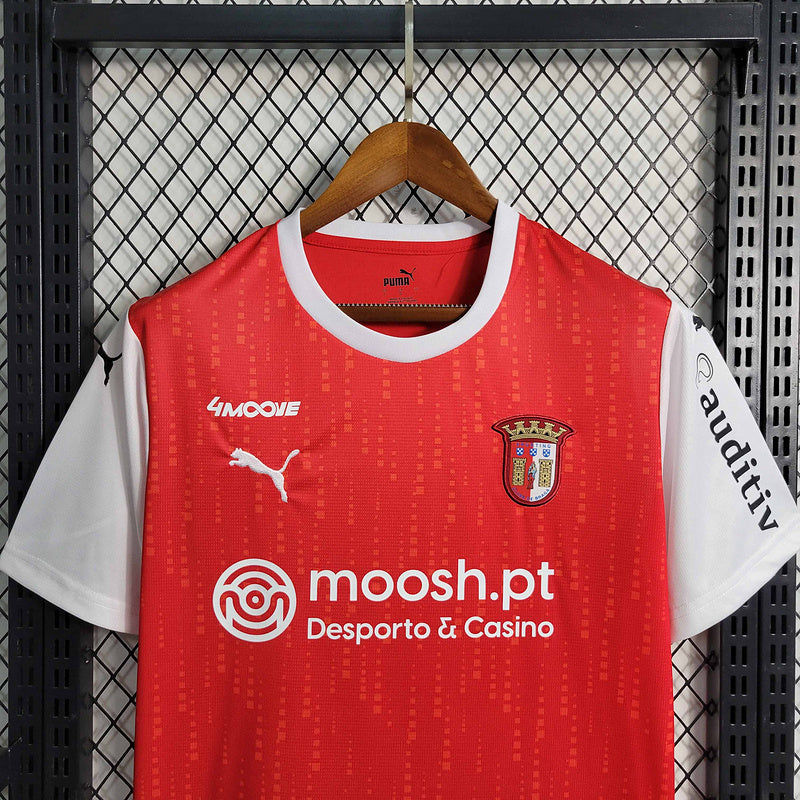 Camisola Braga I 23/24 Puma - Vermelho