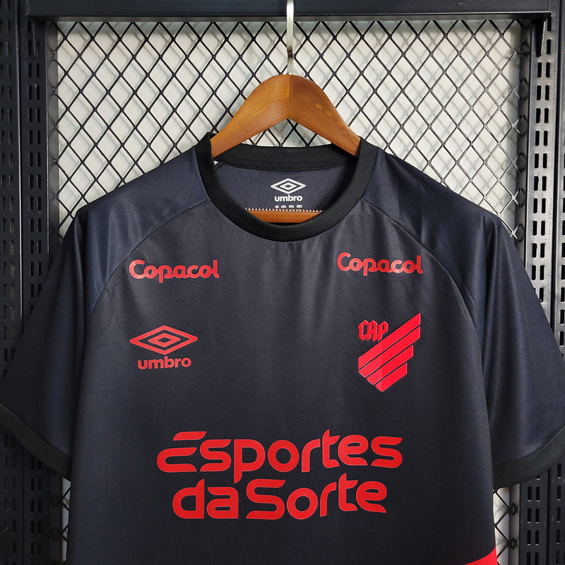 Camisola Athletico Paranaense Away 23/24 - Preto