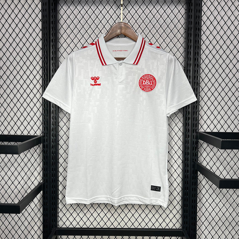 Camisola Seleção Dinamarca 24/25 - Away - Branco