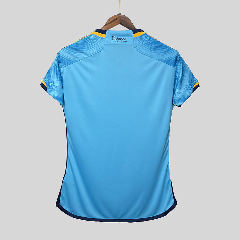 Camisola Feminina Cruzeiro Third 23/24 Adidas - Azul