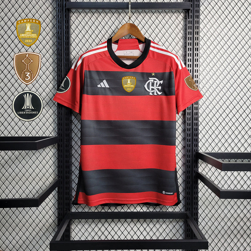 Camisola Flamengo All Sponsors + Patches