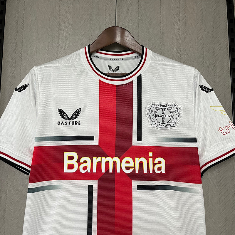 Jersey Bayer Leverkusen 24/25 - Branco away