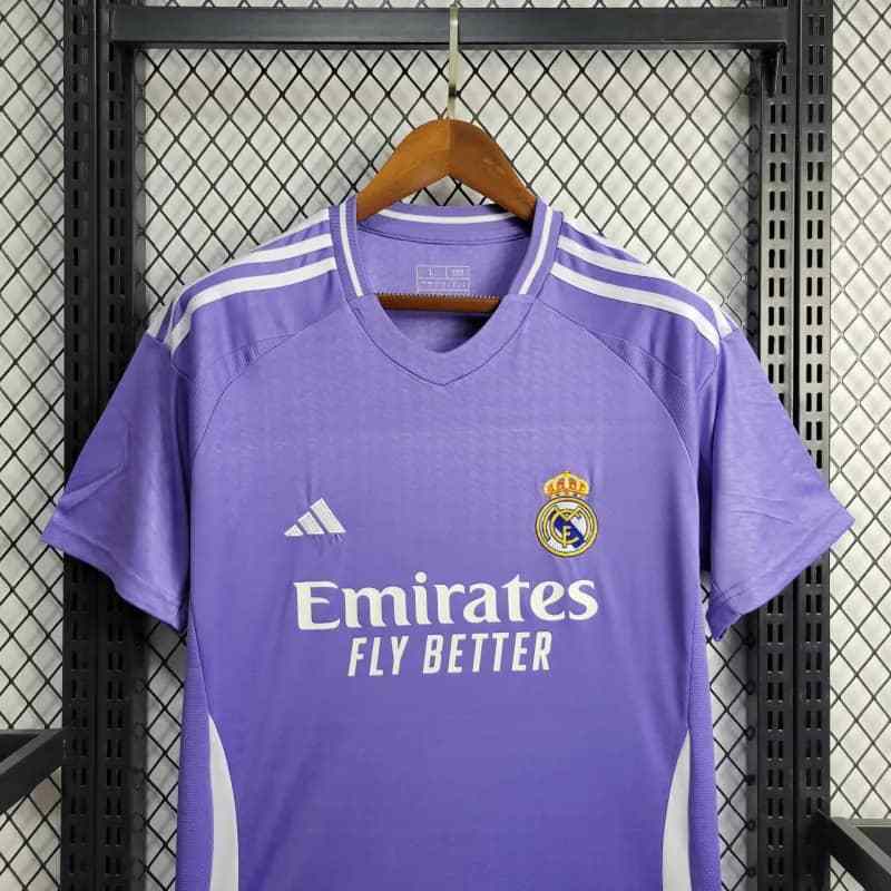 Camisola 24∕25 Real Madrid Roxa