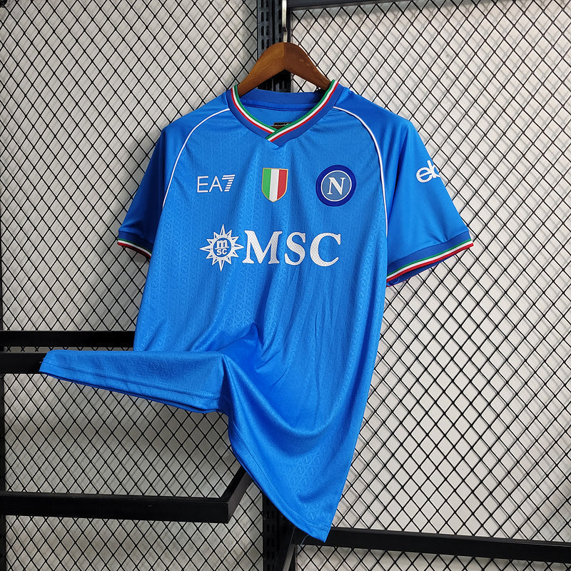 Camisola Napoli Home I 23/24 Kappa - Azul