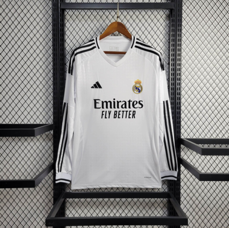 Camisola 24∕25 Manga longa Real Madrid Branco