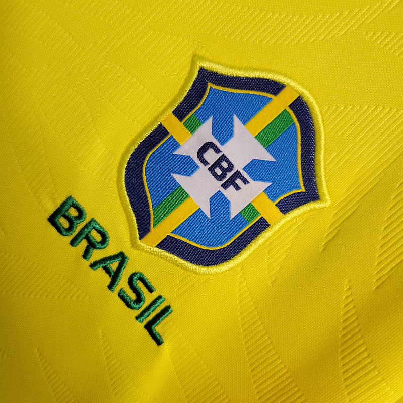 Camisa Seleção Brasil Feminino l 22/23 - Amarelo