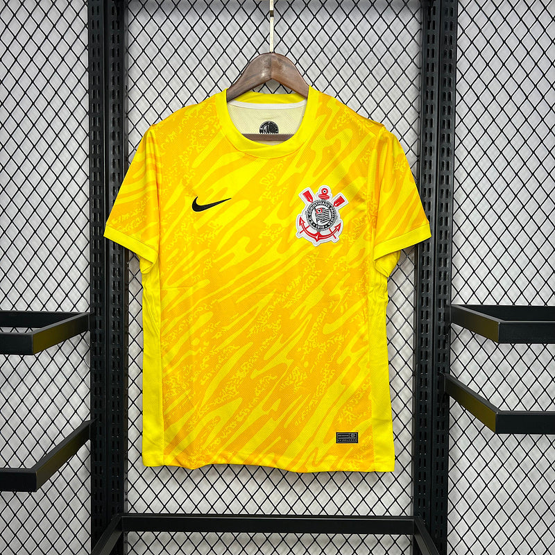 Camisola 24/25 Corinthians Goleiro - Amarelo