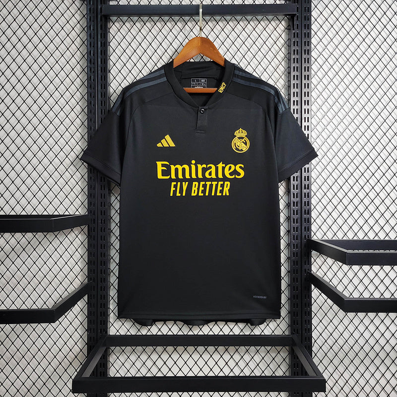 Camisa 23∕24 Real Madrid ll - Preto