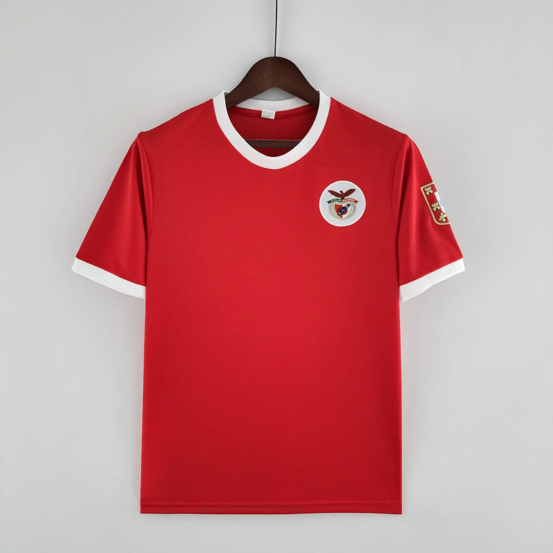 Camisa Retro Benfica 73/74 - Vermelho