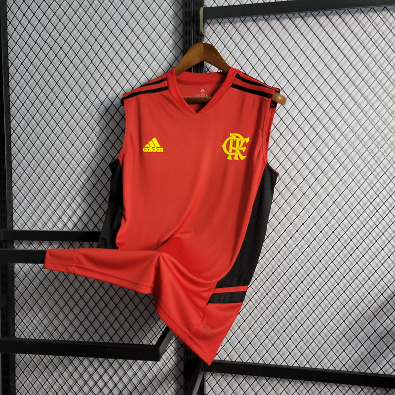 Camisola de Treino Regata Flamengo 23/24 Adidas - Vermelho