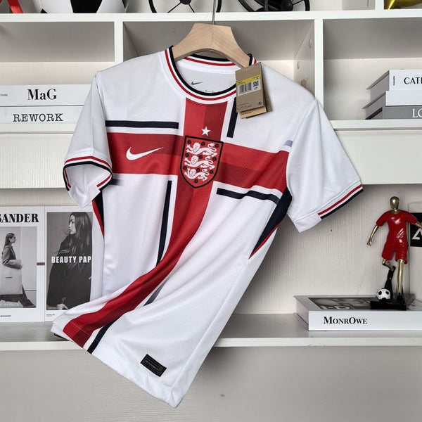 Jersey Seleção da Inglaterra Edição Especial 24/25 - Vermelho e Branco