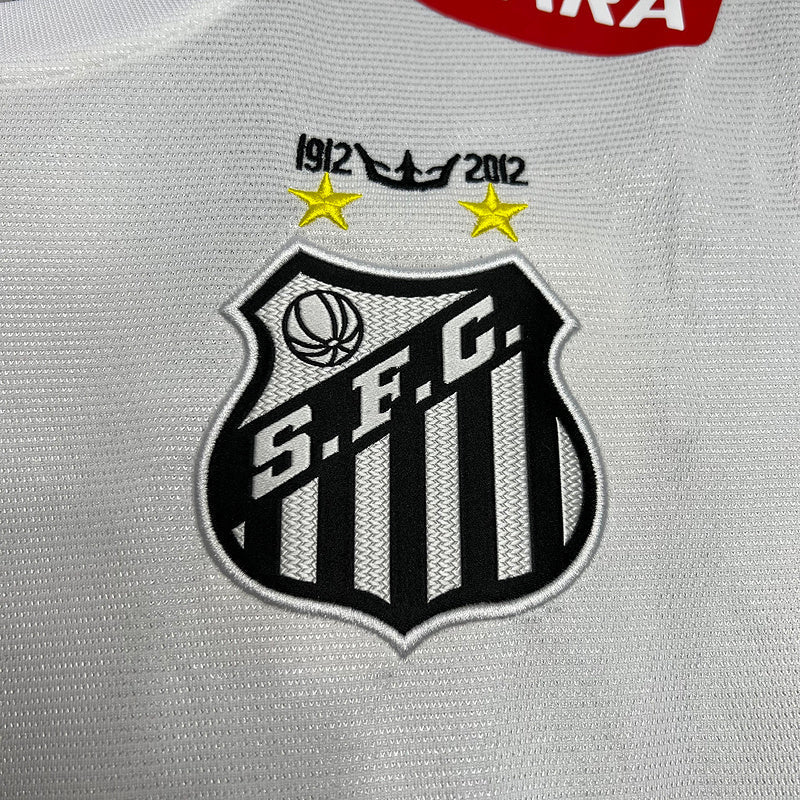 Camisola do Santos Retro l - 2011/2012 - Branco