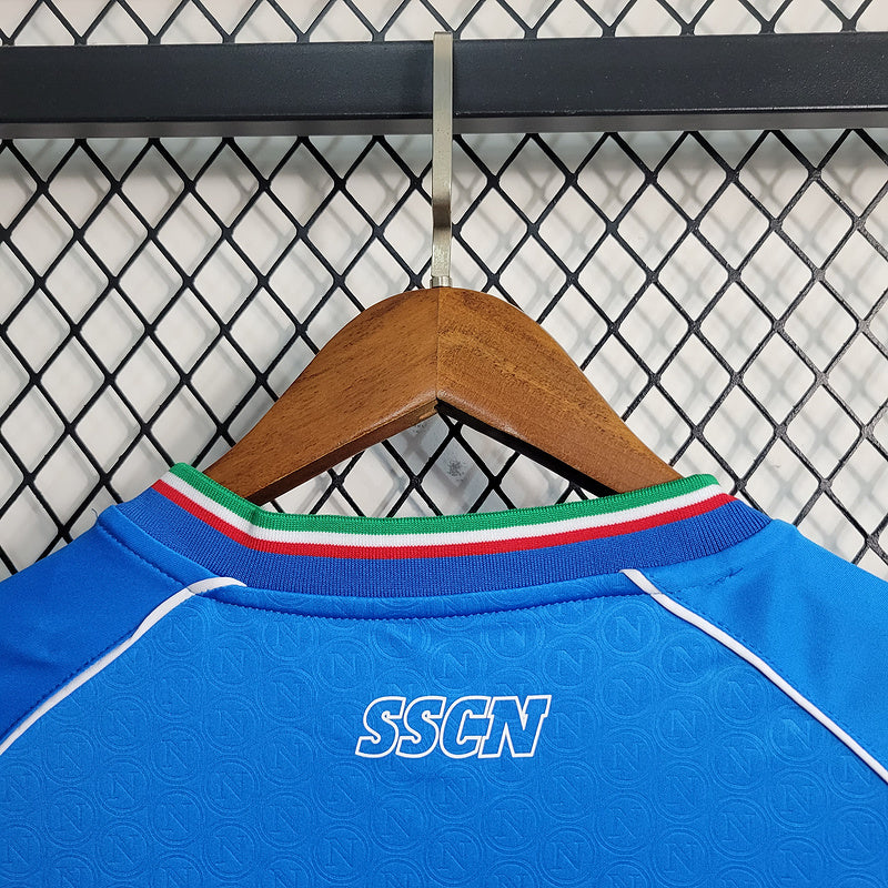 Camisola Napoli Home I 23/24 Kappa - Azul