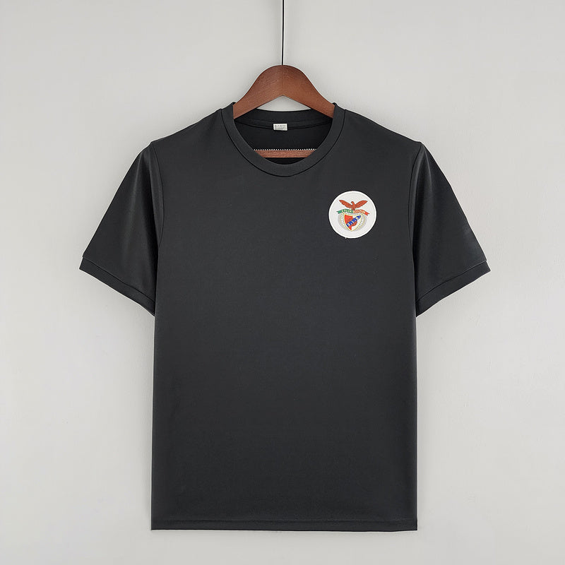 Camisola Retro Benfica 73/74 - Preto