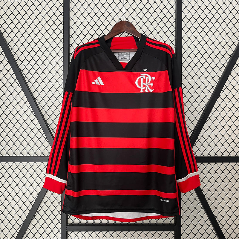 Camisola Flamengo Manga Longa 24/25 Home I