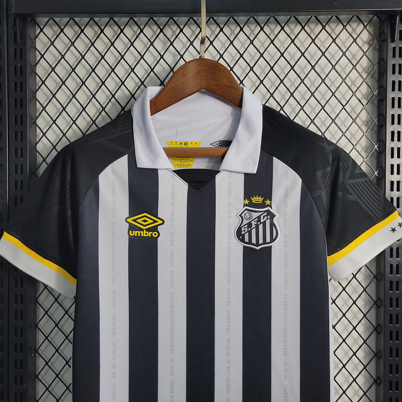 Kids Santos ll 2023∕24 Preto-Branco