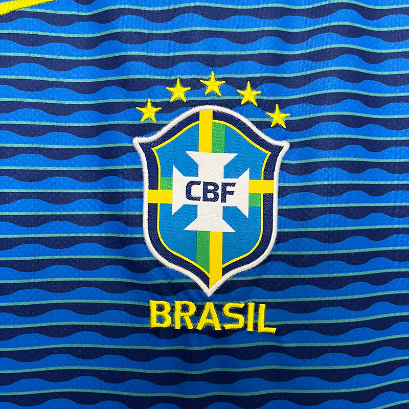 Camisola Brasil 24/25 Azul Away