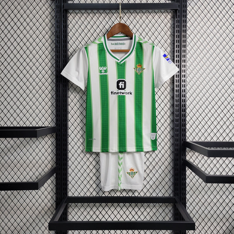 Kit Infantil Betis Home 23/24 - Verde