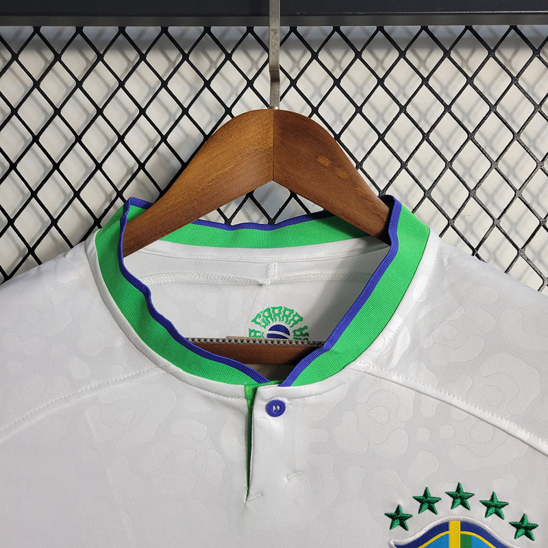 Camisa Seleção Brasil 22/23 - Branco