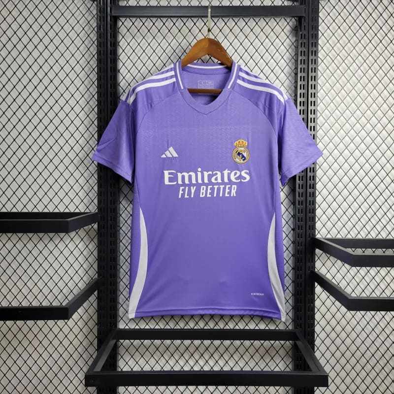 Camisola 24∕25 Real Madrid Roxa