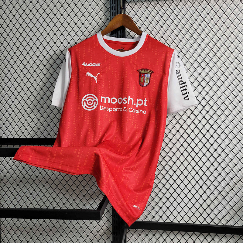 Camisola Braga I 23/24 Puma - Vermelho