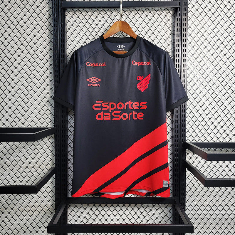 Camisola Athletico Paranaense Away 23/24 - Preto