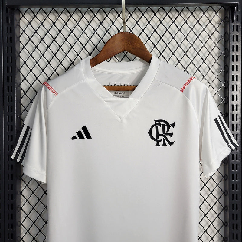 Camisola 23∕24 Flamengo Treino - Feminino - Branco