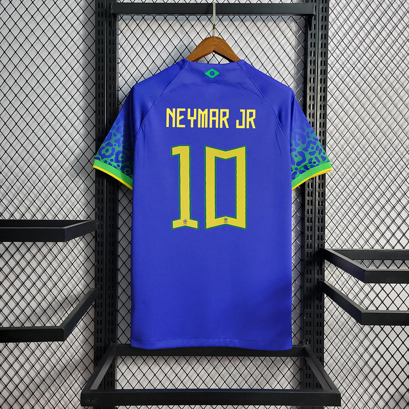 Camisola Brasil Copa do Mundo ll 22/23 Azul