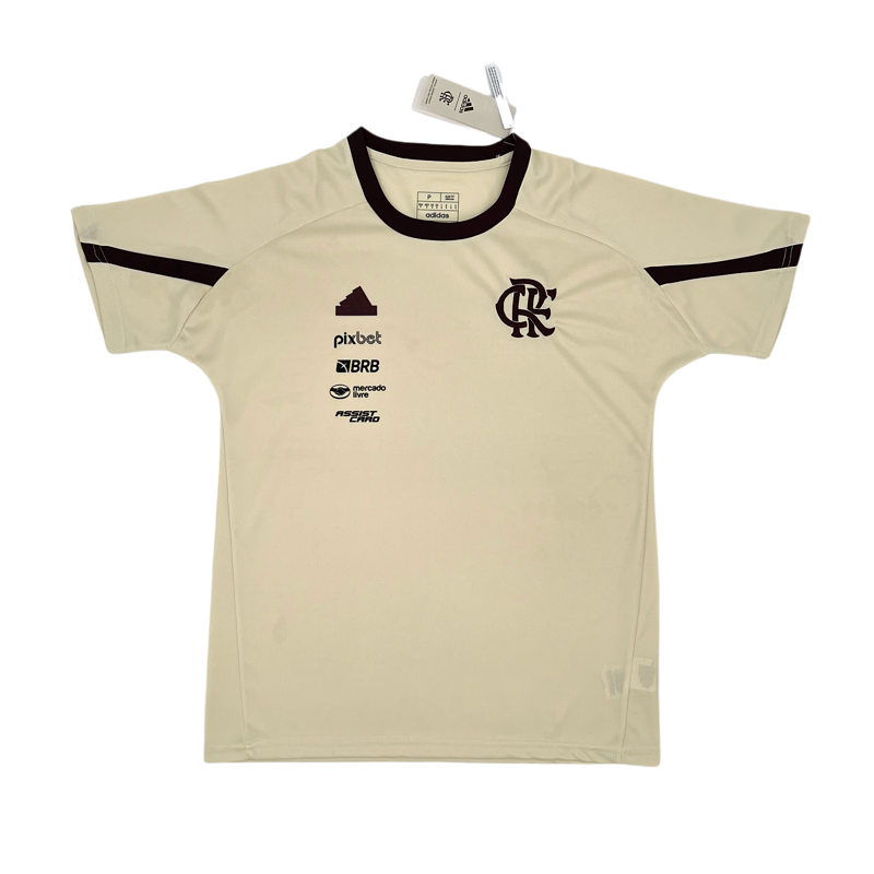 Camisola 24∕25 Flamengo Treino Branco